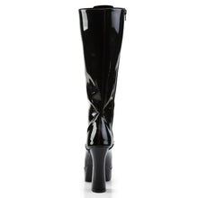 Load image into Gallery viewer, ELECTRA-2020 5 Inch Heel Black Patent Pole Dancing Platforms