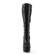 Load image into Gallery viewer, ELECTRA-2023 Pleaser 5 Inch Heel Black Pole Dancer Platforms