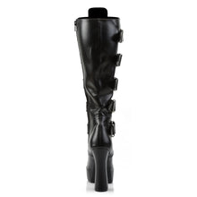 Load image into Gallery viewer, ELECTRA-2042 Pleaser 5 Inch Heel Black Pole Dancer Platforms