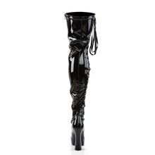 Load image into Gallery viewer, ELECTRA-3050 5&quot; Black Stretch Patent Pole Dancer Platforms