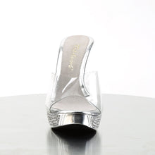 Load image into Gallery viewer, ELEGANT-401 Posing Competition Clear Silver Sexy Shoes