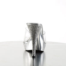 Load image into Gallery viewer, ELEGANT-401 Posing Competition Clear Silver Sexy Shoes