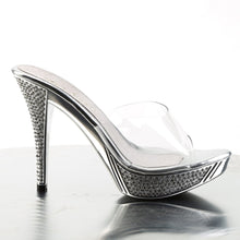 Load image into Gallery viewer, ELEGANT-401 Posing Competition Clear Silver Sexy Shoes