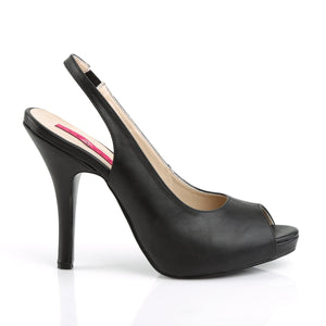 EVE-04 Pleaser Pink Label 5 Inch Heel Black Platform Shoes