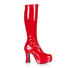 Load image into Gallery viewer, EXOTICA-2000 Funtasma 4 Inch Heel Red Women&#39;s Boots