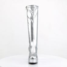 Load image into Gallery viewer, EXOTICA-2000 Funtasma 4 Inch Heel Silver Women&#39;s Boots