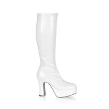 Load image into Gallery viewer, EXOTICA-2000 Funtasma 4 Inch Heel White Patent Women&#39;s Boots