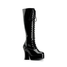 Load image into Gallery viewer, EXOTICA-2020 Funtasma 4 Inch Heel Black Patent Women&#39;s Boots