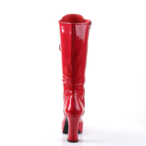 EXOTICA-2020 Funtasma 4 Inch Heel Red Women's Boots