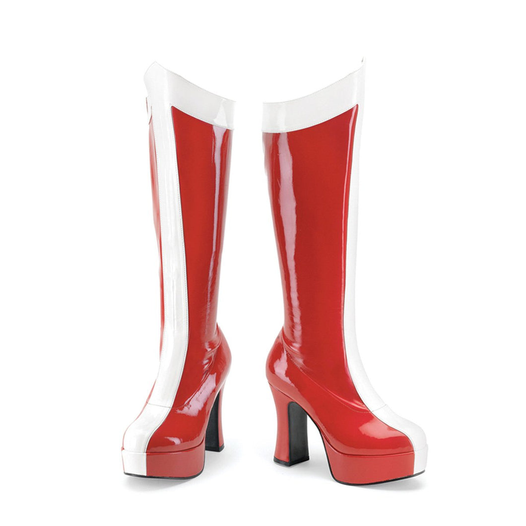 EXOTICA-305 Funtasma 4 Inch Heel Red Women's Boots