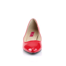 Load image into Gallery viewer, FAB-420 Pleaser Pink Label 2 Inch Heel Red Fetish Footwear