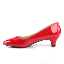 Load image into Gallery viewer, FAB-420 Pleaser Pink Label 2 Inch Heel Red Fetish Footwear