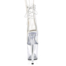 Load image into Gallery viewer, FLAMINGO-1018C Pleaser 8&quot; Heel Clear Pole Dancing Platforms