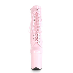 FLAMINGO-1020 8" Heel Baby Pink Pole Dancing Platforms