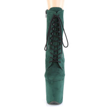 Load image into Gallery viewer, FLAMINGO-1020FS 8&quot; Heel Emerald Green Pole Dancing Platforms