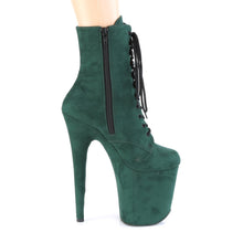 Load image into Gallery viewer, FLAMINGO-1020FS 8&quot; Heel Emerald Green Pole Dancing Platforms