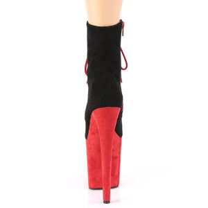 FLAMINGO-1020FSTT 8" Heel Black Pole Dancing Platforms