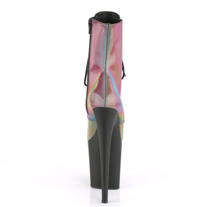 FLAMINGO-1020REFL 8 Inch Heel Rainbow Pole Dancing Platforms