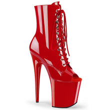 Load image into Gallery viewer, FLAMINGO-1021 Pleaser 8 Inch Heel Red Pole Dancing Platforms