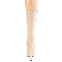 Load image into Gallery viewer, FLAMINGO-1050FS Pleaser 8&quot; Heel Beige Pole Dancing Platforms