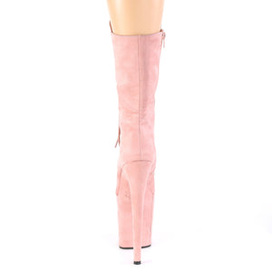 FLAMINGO-1050FS 8 Inch Heel Baby Pink Pole Dancing Platforms