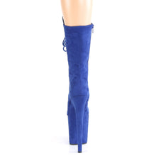 Load image into Gallery viewer, FLAMINGO-1050FS 8&quot; Heel Royal Blue Pole Dancing Platforms