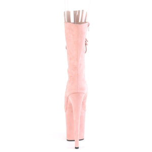 FLAMINGO-1051FS 8 Inch Heel Baby Pink Pole Dancing Platforms