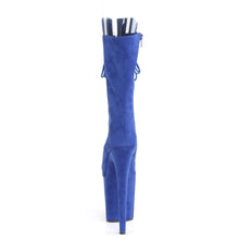 Load image into Gallery viewer, FLAMINGO-1051FS 8&quot; Heel Royal Blue Pole Dancing Platforms