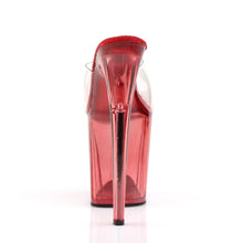 Load image into Gallery viewer, FLAMINGO-801T 8&quot; Clear and Red Tinted Pole Dancer Platforms