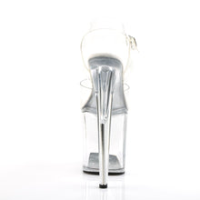 Load image into Gallery viewer, FLAMINGO-808 Pleaser 8&quot; Heel Clear Pole Dancing Platforms