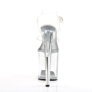 FLAMINGO-808 Pleaser 8" Heel Clear Pole Dancing Platforms