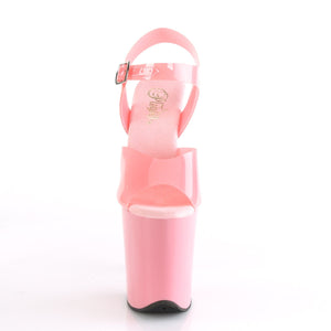 FLAMINGO-808N 8" Heel Baby Pink Pole Dancing Platforms