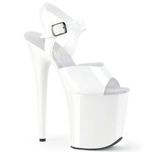 Load image into Gallery viewer, FLAMINGO-808N Pleaser 8&quot; Heel White Pole Dancing Platforms