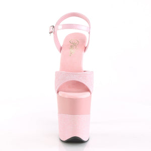 FLAMINGO-809-2G 8 Inch Heel Baby Pink Pole Dancing Platforms