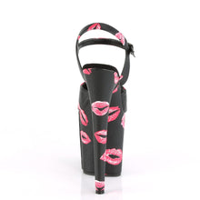 Load image into Gallery viewer, FLAMINGO-809KISSES 8 Inch Heel Black Pole Dancing Platforms