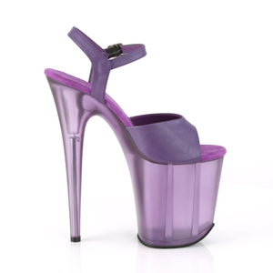 FLAMINGO-809T Pleaser 8" Heel Purple Pole Dancing Platforms