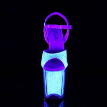 Load image into Gallery viewer, FLAMINGO-810UVG 8&quot; Neon Opal Glitter Pole Dancer Platforms