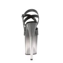 Load image into Gallery viewer, FLAMINGO-822T Pleaser 8 Inch Heel Black Pole Dancer Platform