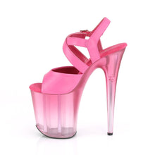 Load image into Gallery viewer, FLAMINGO-822T Pleaser 8&quot; Heel Fuchsia Pole Dancing Platforms