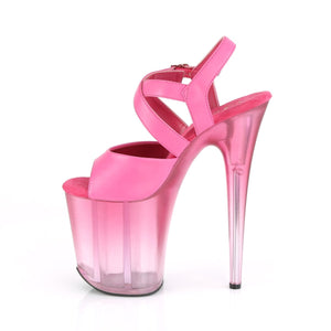 FLAMINGO-822T Pleaser 8" Heel Fuchsia Pole Dancing Platforms