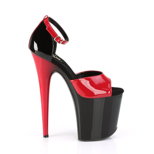 FLAMINGO-889 Pleaser 8 Inch Heel Red Pole Dancing Platforms