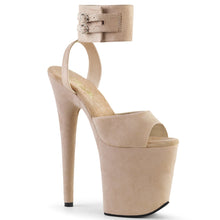 Load image into Gallery viewer, FLAMINGO-891 Pleaser 8&quot; Heel Beige Pole Dancing Platforms