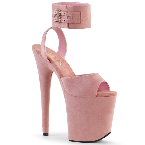 FLAMINGO-891 Pleaser 8 Inch Heel Pink Pole Dancing Platform