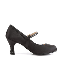 Load image into Gallery viewer, FLAPPER-20 Funtasma 3&quot; Heel Black Satin Pu Women&#39;s Sexy Shoe