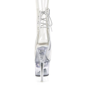 FLASHDANCE-1018C-7 7" Heel Clear Pole Dancing Platforms