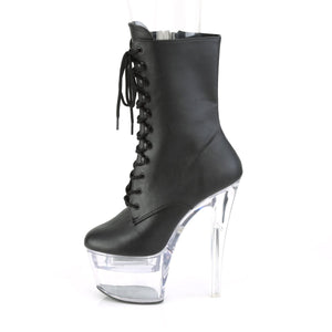 FLASHDANCE-1020-7 7" Heel Black Pole Dancing Platforms