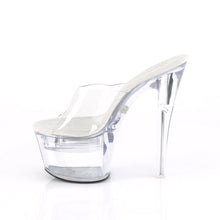 Load image into Gallery viewer, FLASHDANCE-701 Pleaser 7&quot; Heel Clear Pole Dancing Platforms