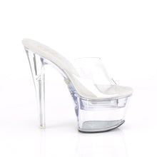 Load image into Gallery viewer, FLASHDANCE-701 Pleaser 7&quot; Heel Clear Pole Dancing Platforms