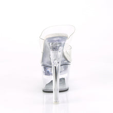 Load image into Gallery viewer, FLASHDANCE-702 Pleaser 7&quot; Heel Clear Pole Dancing Platforms