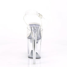 Load image into Gallery viewer, FLASHDANCE-808 Pleaser 8&quot; Heel Clear Pole Dancing Platforms